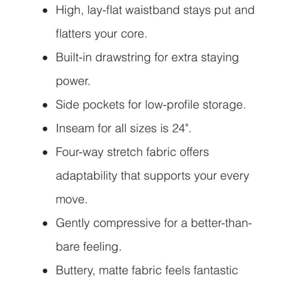 Zyia Active Sage Pocket Drawstring Luxe Leggings - Picture 7 of 11